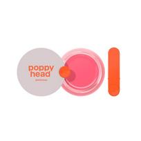 Lūpų balzamas-kaukė Poppy Head Jamorous Lip Mask, 01 Poptail, 10 g