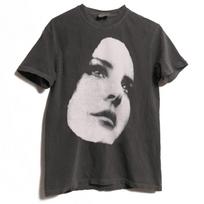 Lana Del Rey Ultraviolence Faded Boxy Tee Shirt American Singer Romance glamour melancholia Americana Hollywood Heavyweight T-Shirt - Med M white