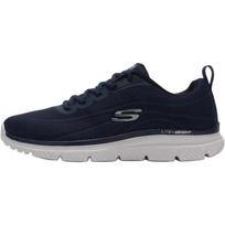 Skechers Memory Foam Men Cushioned Anti-slip Low Casual Shoes Blue 8790345-NVY 39.5 gray