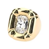 Swarovski Metal Dulcis Ring, Unisex Couple Style gold 58 auksas