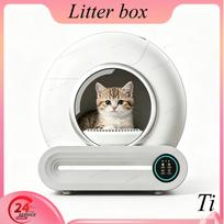 Smart Automatic Self Cleaning Cat Litter Box APP Control WiFi 65L Extra Large Enclosed Anti-Splash Odor Control Deodorizer EU Warehouse Free Shipping 65 L balta