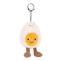 JELLYCAT Easter Series Charm Boiled Egg Cute Doll Plush Pendant 10cm High