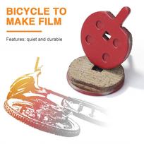 1 Pair Mountain MTB Bike Disc Brake Pad Bicycle Cycling Brake Pad Accessories for Mountain Bike Parts Accessories China Mainland