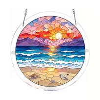 Aesthetic Acrylic Suncatcher Puzzle Window Sun Catchers Decorative Suncatchers Home Garden Art Gift for Housewarming