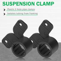 50 Pack Heavy Duty Plastic Pipe Clamp For PEX CPVC Copper Piping 1/2 3/4Inch FOR IDEAL For Water Supply And Heating Systems 1-2
