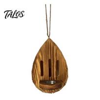 And Butterfly House Wooden for Outside, Teardrop-Shaped Garden Habitat and Feeder with With Hanging Rope, Natural Insect Hotel Butterflies, 1 Set
