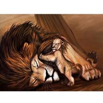 Deimantinė tapyba Liūtas Karalius Simba Deimantinės siuvinėjimo raštas Cirkonio Deimantinė mozaika Namų dekoras 20X30CM