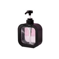 300ML/500ML Muilo dozatorius Sandarus Skaidrus Didelės talpos Kelioninis dozatoriaus buteliukas voniai 300ML juoda