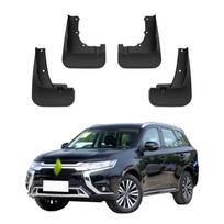 4 vnt. Automobilio purvasargiai, purvasaugiai, purvasargiai, automobilio purvasargiai, suderinami su Mitsubishi Outlander 2021 2022 SL-16 juoda
