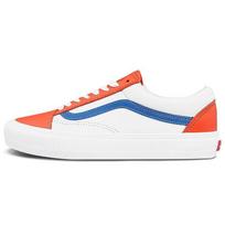 Vans Old Skool Vlt Lx Low Top Skate Shoes Unisex Sneakers White Orange VN0A4BVF22E 40.5