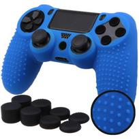 Minkštas silikoninis dėklas, rankenėlių dangteliai, skirti PS4/PS4 Slim/Pro žaidimų valdikliui