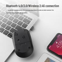 Rapoo M100G Wireless Silent Multi-Mode Mouse tamsiai pilka spalva