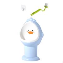 Creative Children Stand Vertical Urinal with Hook Portable Urinals Toilet Training mėlyna