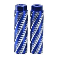 2pack Aluminum Alloys Bike Rear Stand Heavy Type Bicycles Pedals Stand Enhancing Grip Cycling Safety juoda