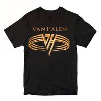 Van Halen Logotipas Originalus Roko Juodas Unisex Marškinėliai Dydis S-5XL S