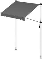 Songmics Pritvirtinama 200 x 120 cm markizė su rankine alkūne apsaugai nuo saulės