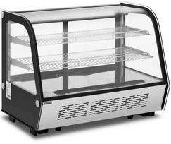 Royal Catering Šaldymo vitrina, stiklas, 3 lygiai, 160 l