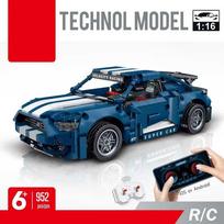 Ramiz Techniniai blokeliai sportiniam automobiliui Mėlyna 952 vnt.