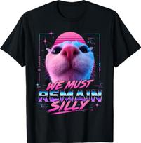Vaporwave Aesthetic Meme Funny Cyberpunk Cat T-Shirt XXL