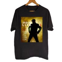 VASCO LIVE 2026 Black Cotton Shirt Full size S-5XL Unisex HL831 L