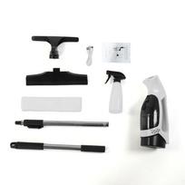 Window Vacuum Squeegee 2.0KPA Suction Multifunctional Glass Cleaner with One-touch Spray Auto Dirty Water Collection Comes balta