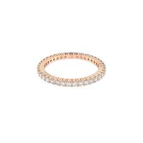 Swarovski Vittore Fashionable and Exquisite Personality Ring Women's Rose Gold rose gold 50 auksas