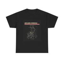 Men's and Women's T-shirts Arcade Console M