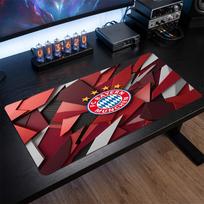 Bayern Munich Printed Large Mouse Pad, Non Slip Soft Rubber Gaming Desk Mat for Office Laptop Computer Decor 30cmx60cm（11.8x23.6inch）