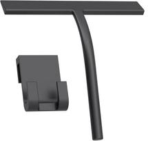 Matte Black Silicone Squeegee Streak Free Cleaning Shower Squeegee for Glass Bathroom Shower Doors Mirrors Tiles Car Windows