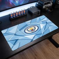 Manchester City Printed Large Mouse Pad, Non Slip Soft Rubber Gaming Desk Mat for Office Laptop Computer Decor 30cmx60cm（11.8x23.6inch）