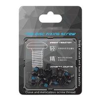 Heavy Duty T25 Screws For Bike Disc Brakes Set Of 12 Rusts Resistant Metal Permanent Bike Disc Bolts for Bike Use juoda