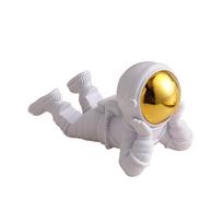 Stylish Desk Organizer Desktop Astronaut Ornaments Cartoon Decoration Astronaut Bracket Crafts Holder Lazy Bracket Home balta