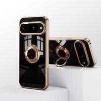 Plating Ring Stand Magnetic Phone Case For Google Pixel 10 9 Pro XL 9A 8 8A 7 7A 6A 5A for Magsafe Wireless Charging Soft Cover Google Pixel 7