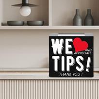 Tip Jar Donation Suggestion Box Funny Multifunctional Raffle Money Storage Container for