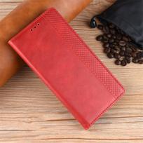 For Samsung Galaxy M55 5G SM-M556B leather retro self-attaching phone case Of For Galaxy M55 5G case flip magnetic wallet cover For Galaxy M55 5G