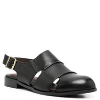 Basutės moterims, Juoda, Sandals