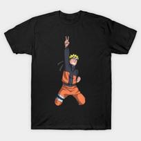 Men Black Print T-shirt Super Large TShirt naruto inspired peace No-Cut Transfer Paper Print Cotton Tshirt 2XL juoda