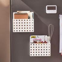 Magnetic No-Trace Dual-Use Storage Box & Wall-Mounted Kitchen Shelf Rack balta