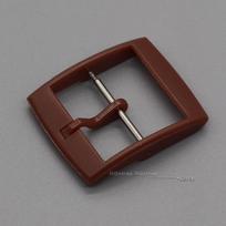 16mm 19mm 20mm Plastikinė laikrodžio sagtelė Swatch dirželiui Spalvinga laikrodžio dirželio smeigės sagtelė Moteriška Wen laikrodžio sagtelė Dirželio sagtelės Inside Size-16mm ruda