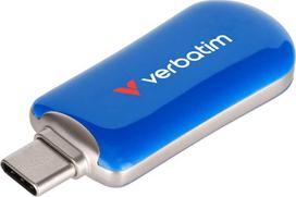Verbatim Plectra mėlyna 64GB USB-C atmintinė 30232
