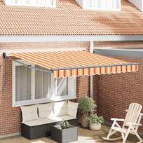 Ištraukiama markizė Geltona ir Oranžinė 300 x 250 cm