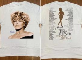 Tina Turner „Wildest Dreams“ turas 1996 m. marškinėliai XL