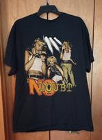 No Doubt Band Rap Tour Concert Unisex Black Cotton T-Shirt Full Size TS471 S