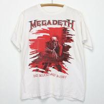Megadeth Peace Sells But Who’s Buying Marškinėliai Senoviniai Balti M brown