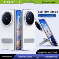 ESCASE Leather Stand Phone Case for Vivo X Fold6