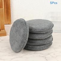 5/10/20 Pcs Car Detailing Applicator Pads Car Care Waxing Polish Sponges Soft Microfiber Round Foam Sponges Car Cleaning Tools