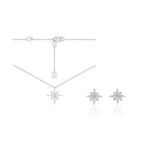 APM Monaco necklace METEORITES/Hexagram [Romantic Confession] Baby Mini Hexagram Elegant Fashion Design Necklace F (one size fits all) Endless Love balta