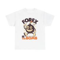 Men's and Women's T-shirts Forex Is The Bomb XXXL