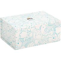 JELLYCAT Exclusive Box Storage Box White Medium 31*18*11cm 31*18*11cm-1pcs