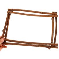 3pcs 3 PCS Unfinished Mini Arch Frame Wedding Outdoor Decor DIY Wreath for Ceremony Background other